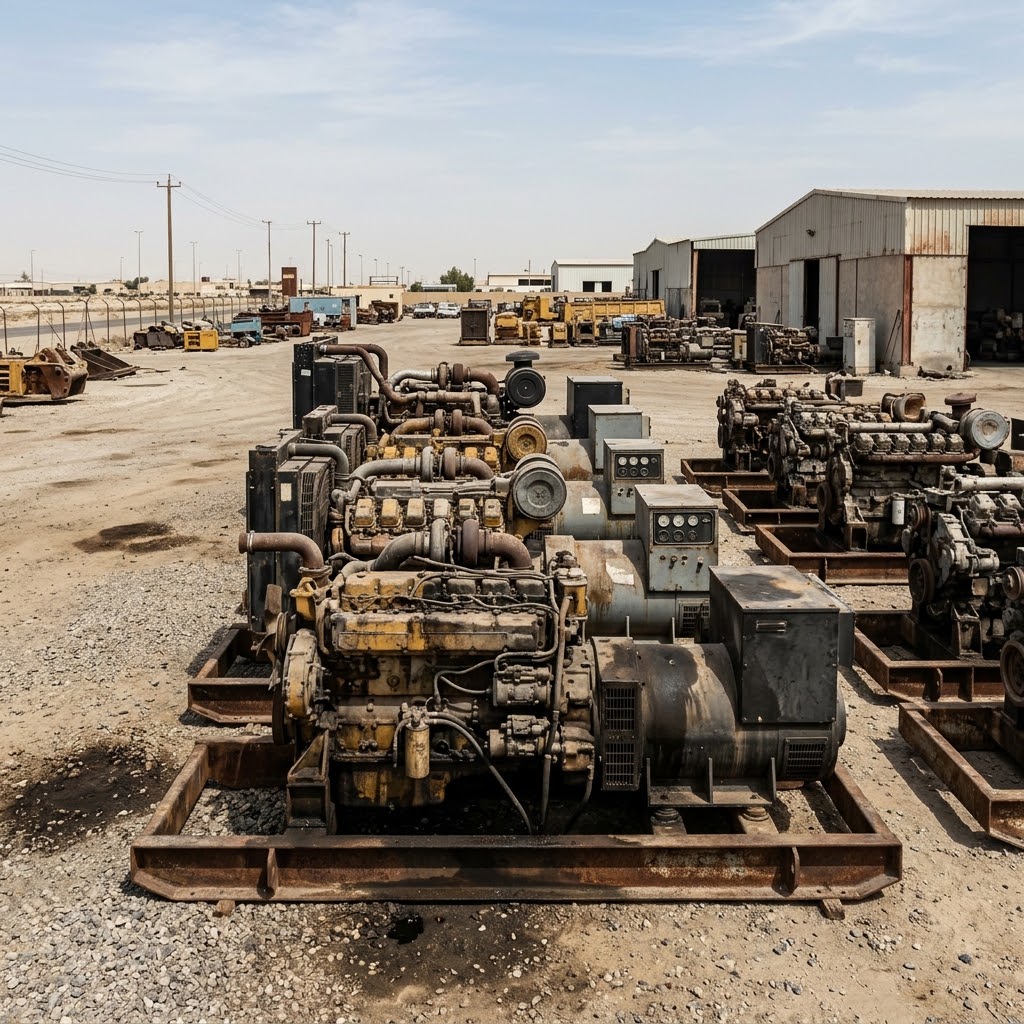 disel generator scrap in Dammam
