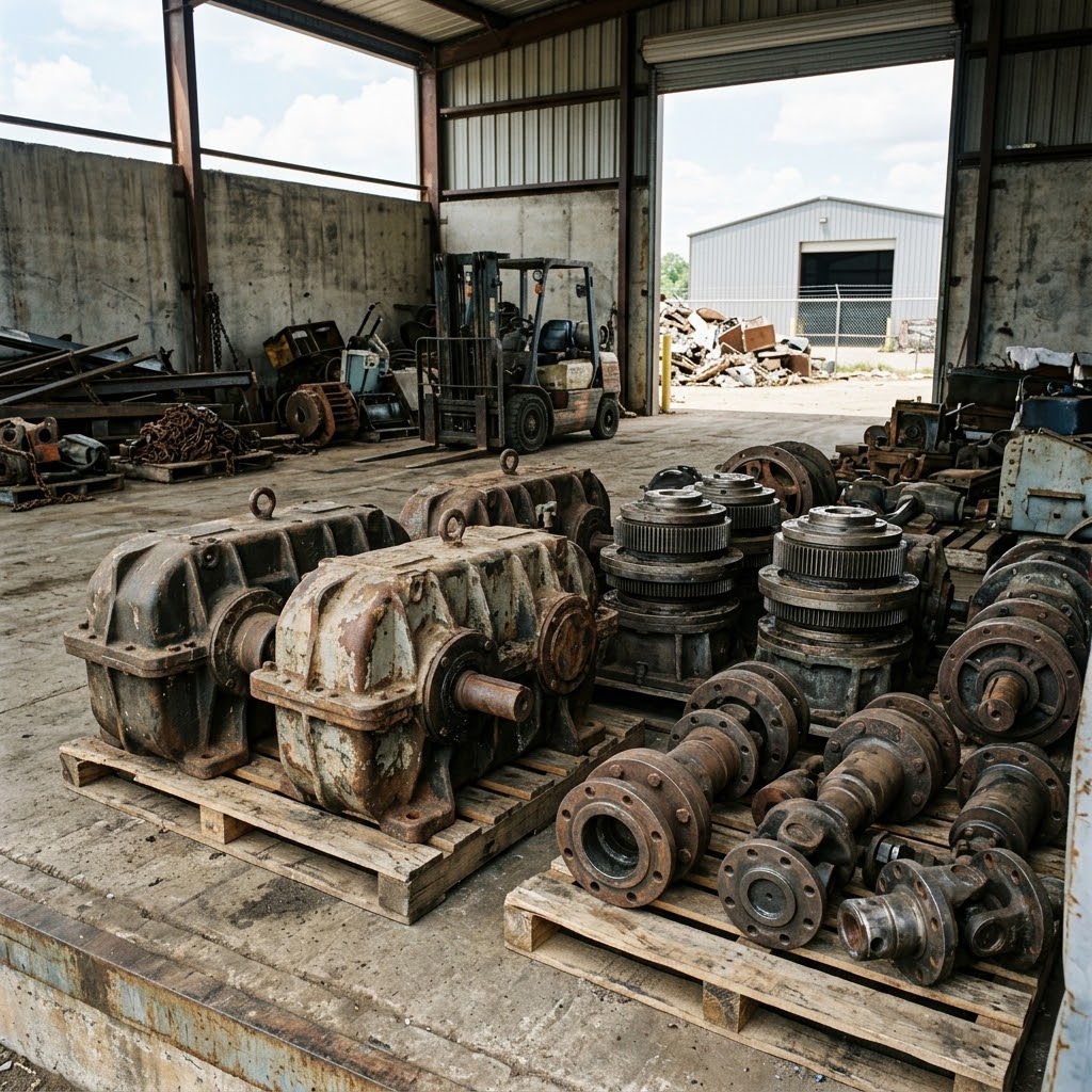 industrial gearbox scraps we buy in dammam