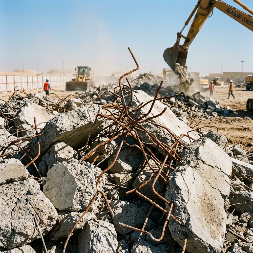 structural rebar & foundational steel scrap